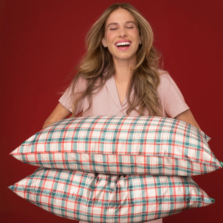 Holiday Satin Pillowcases