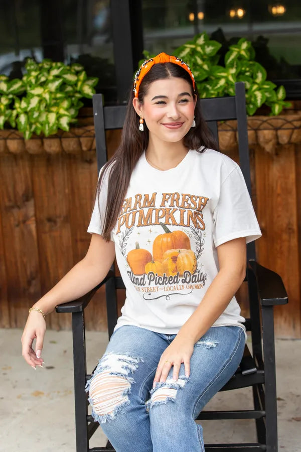 Farm Fresh Pumpkins Graphic Tee
