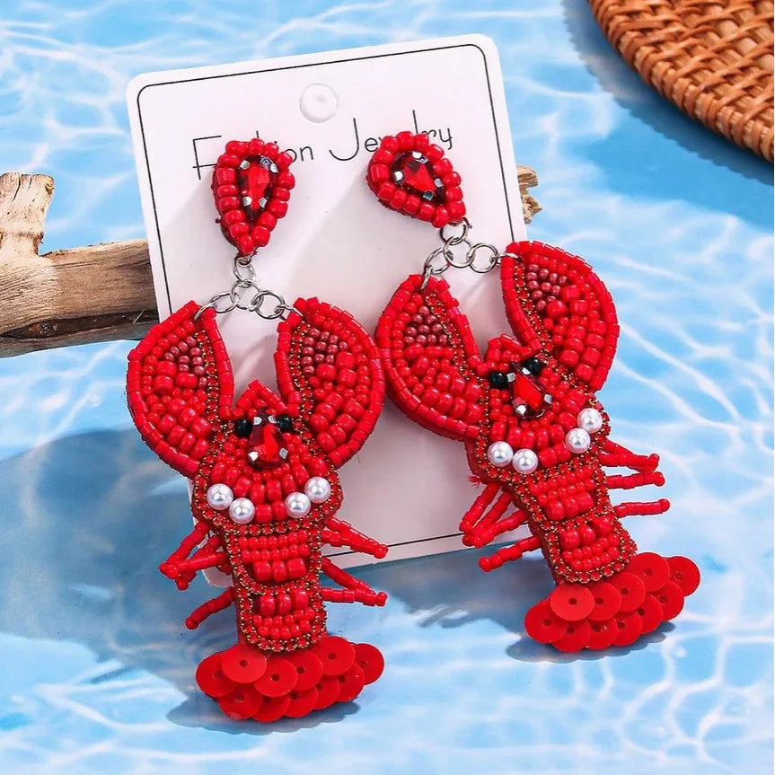Coastal Beaded Earrings