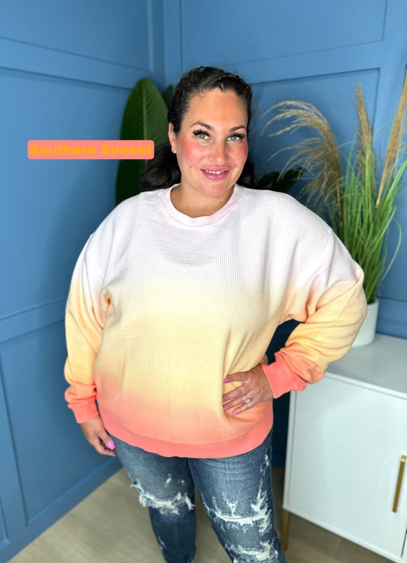 Ombre Cozy Summer Nights Sweatshirt