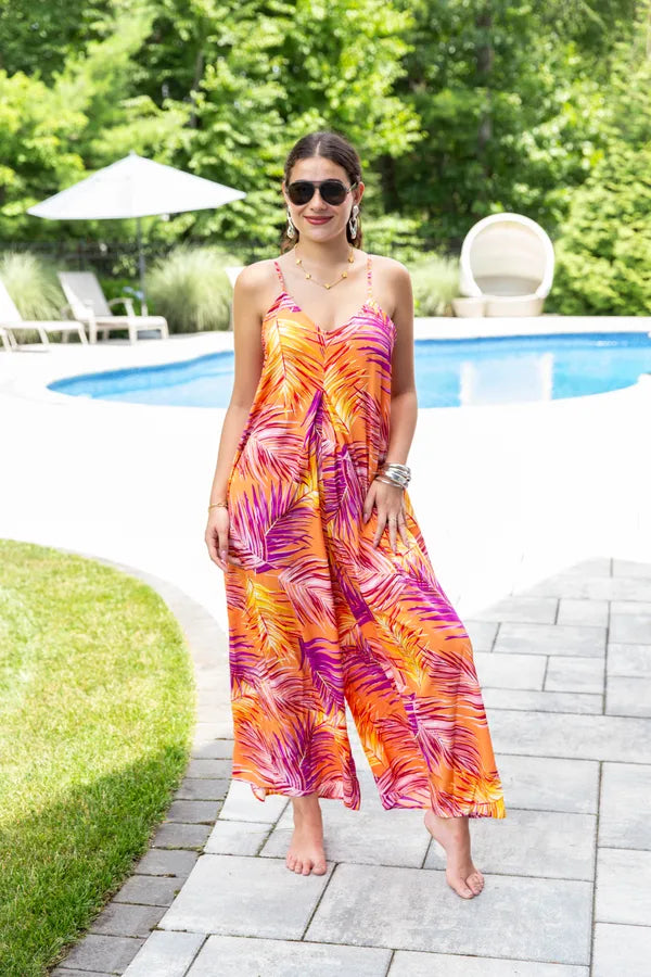 Sunset Splash Romper