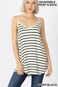 Reversible Striped Cami