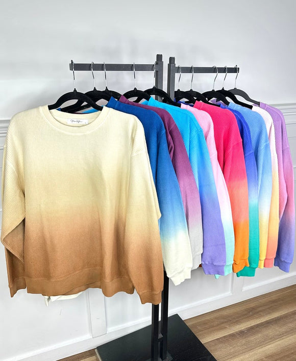 Ombre Cozy Summer Nights Sweatshirt