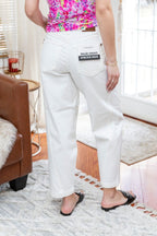 The Dove Rigid Magic Judy Blue Barrel Jeans