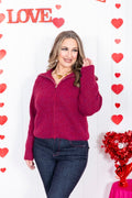 The Darling Zip Up Sweater