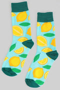 Lemon Print Socks