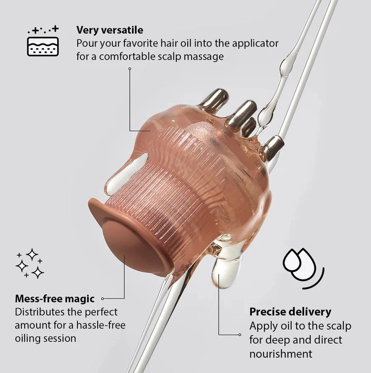 Scalp and Hair Oil Applicator