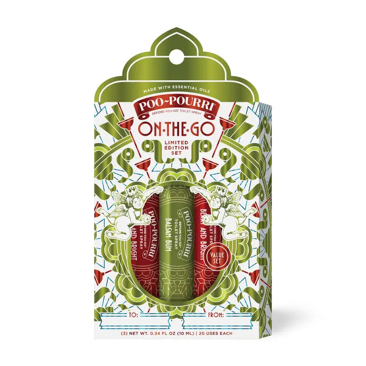 Holiday On The-Go Poo Pourri Set