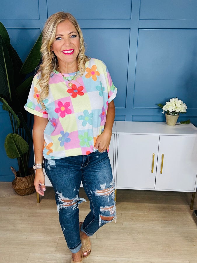 Sunkissed Daisies Top