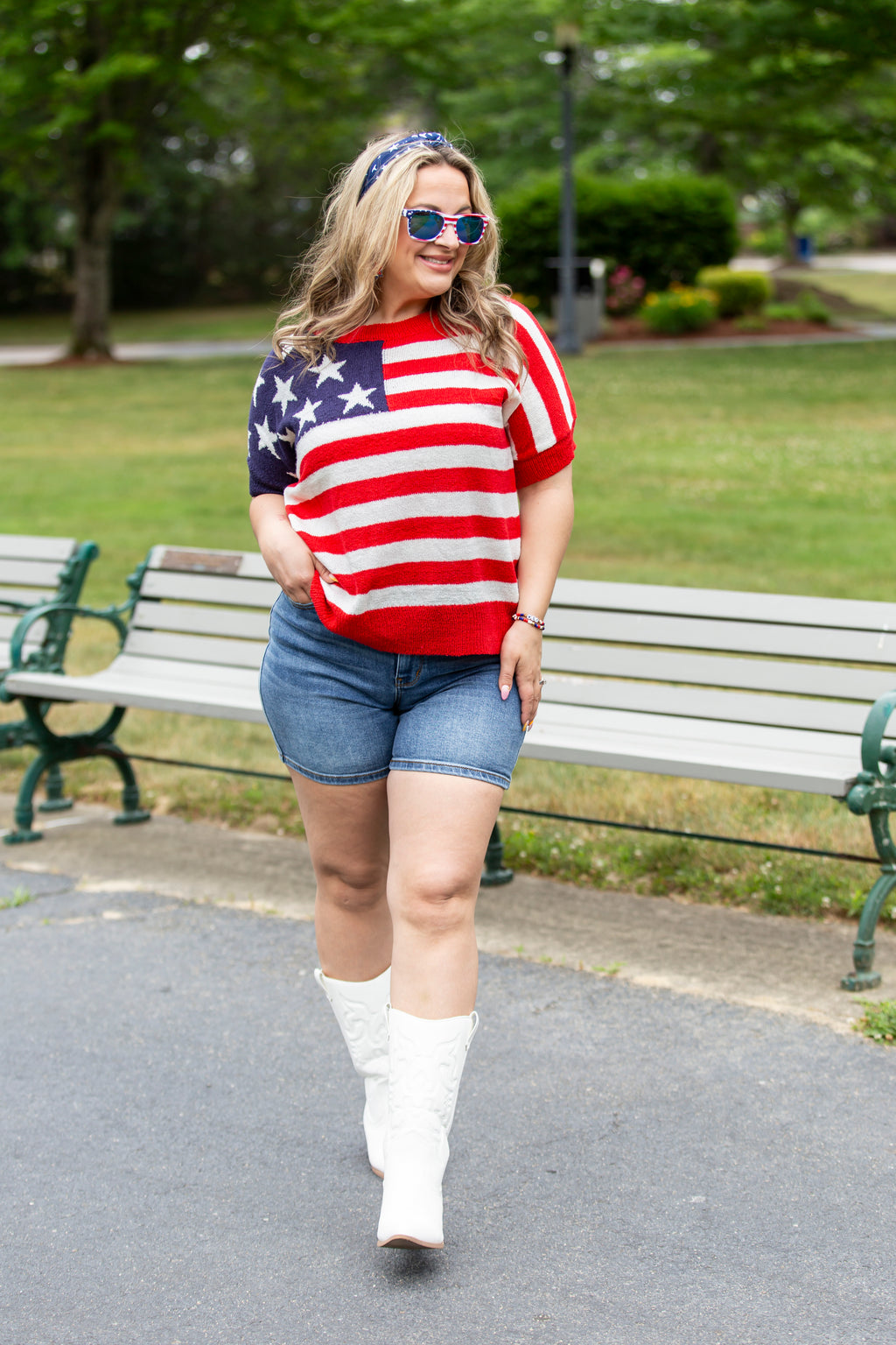 Star Spangled Sass Top