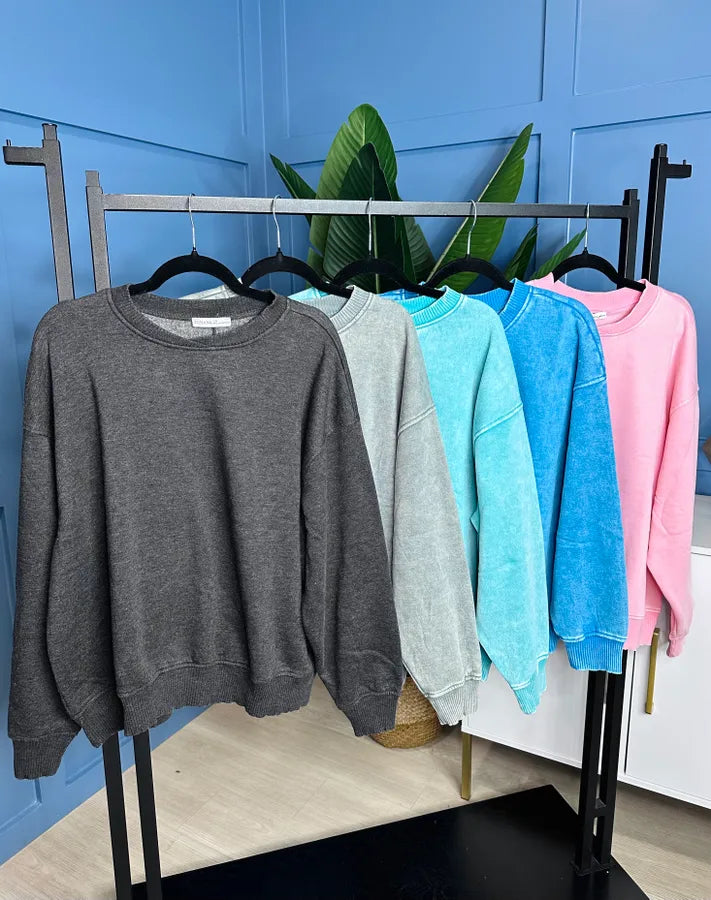 Attention Everyone Oversized Pullover