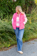 Sweet Snowflakes Half Zip