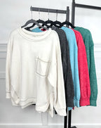 Basically Elevated Hi Low Sweater
