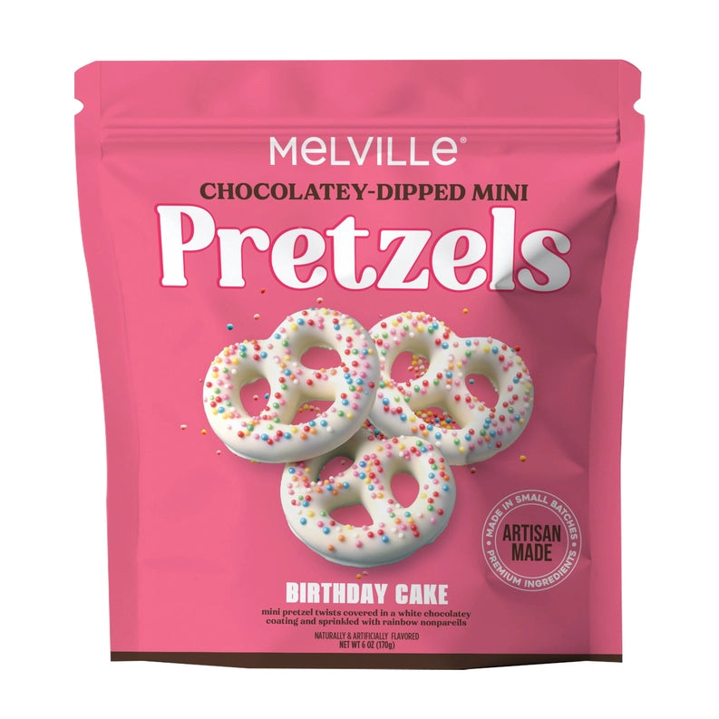 Chocolatey Dipped Mini Pretzels