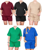 Breaking The Rules Shorts Lounge Set