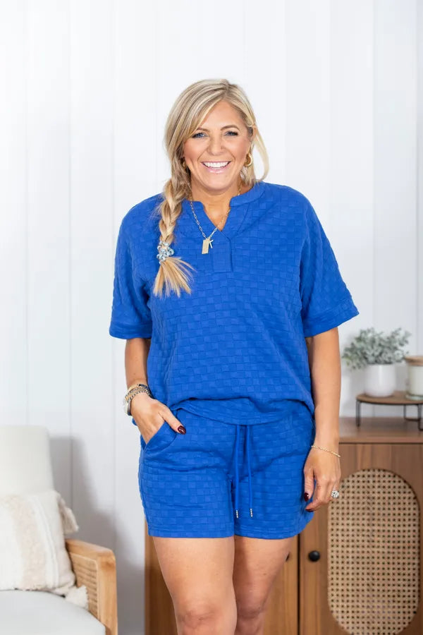 Breaking The Rules Shorts Lounge Set