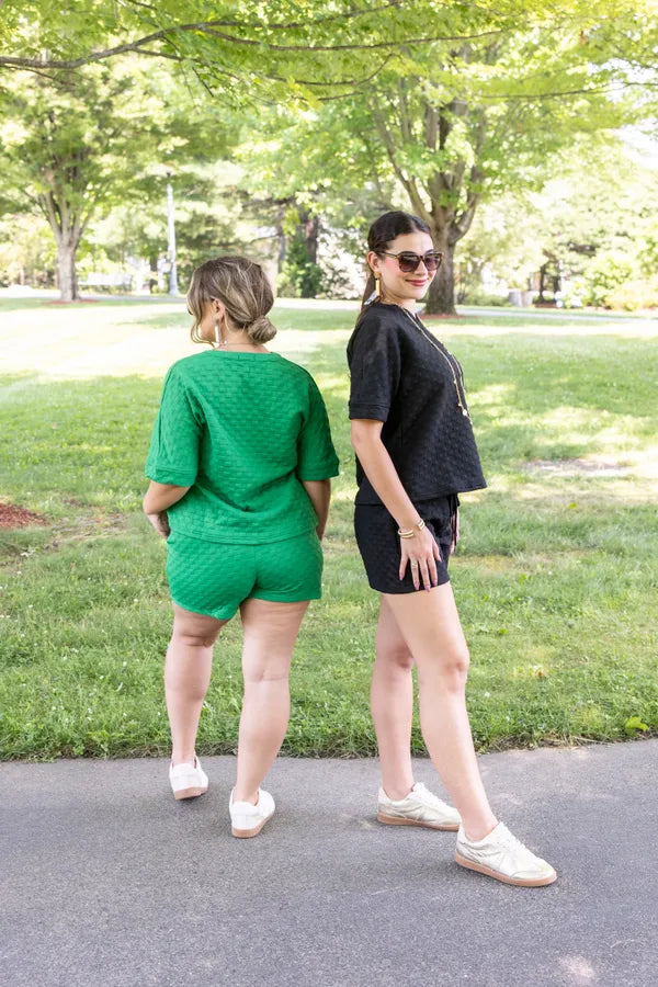Breaking The Rules Shorts Lounge Set