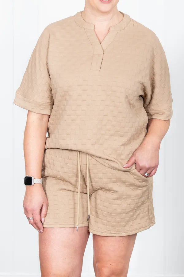 Breaking The Rules Shorts Lounge Set