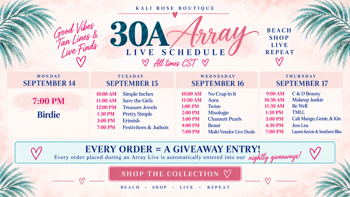 Array Pre-orders