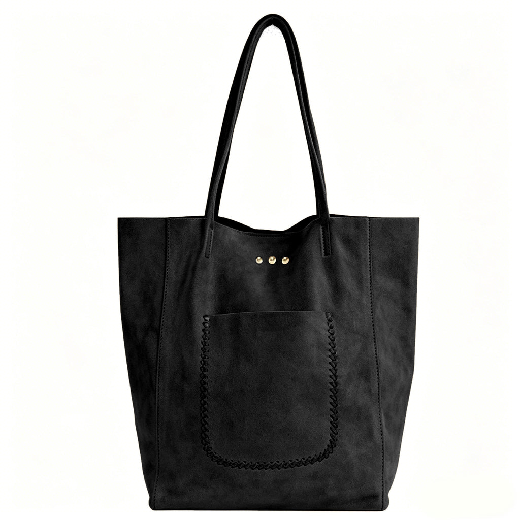 Dawn Suede Carryall Tote