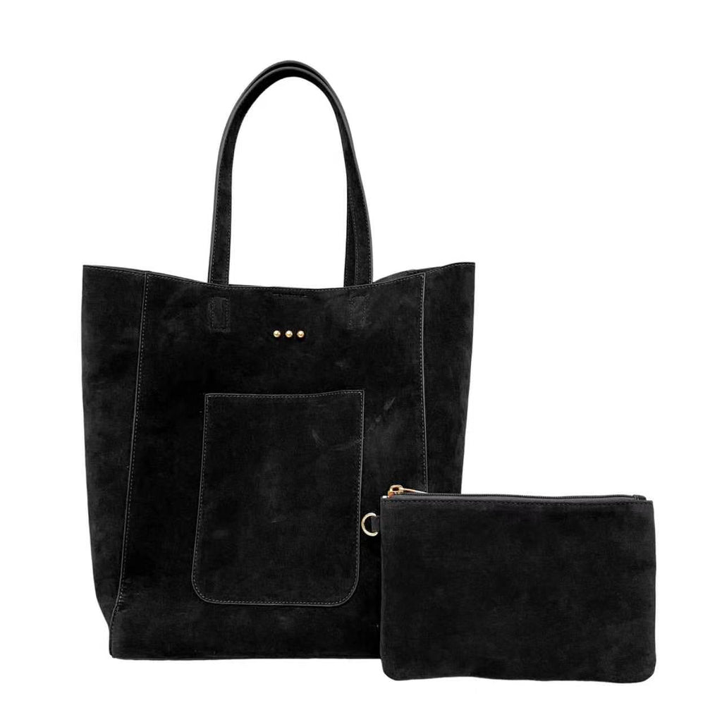 Dawn Suede Carryall Tote