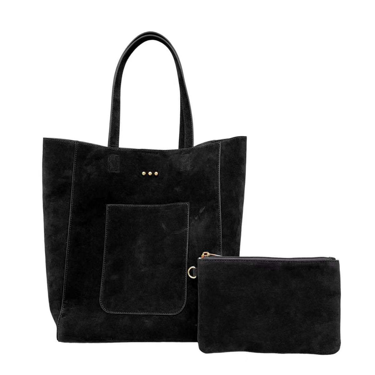 Dawn Suede Carryall Tote