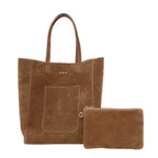 Dawn Suede Carryall Tote