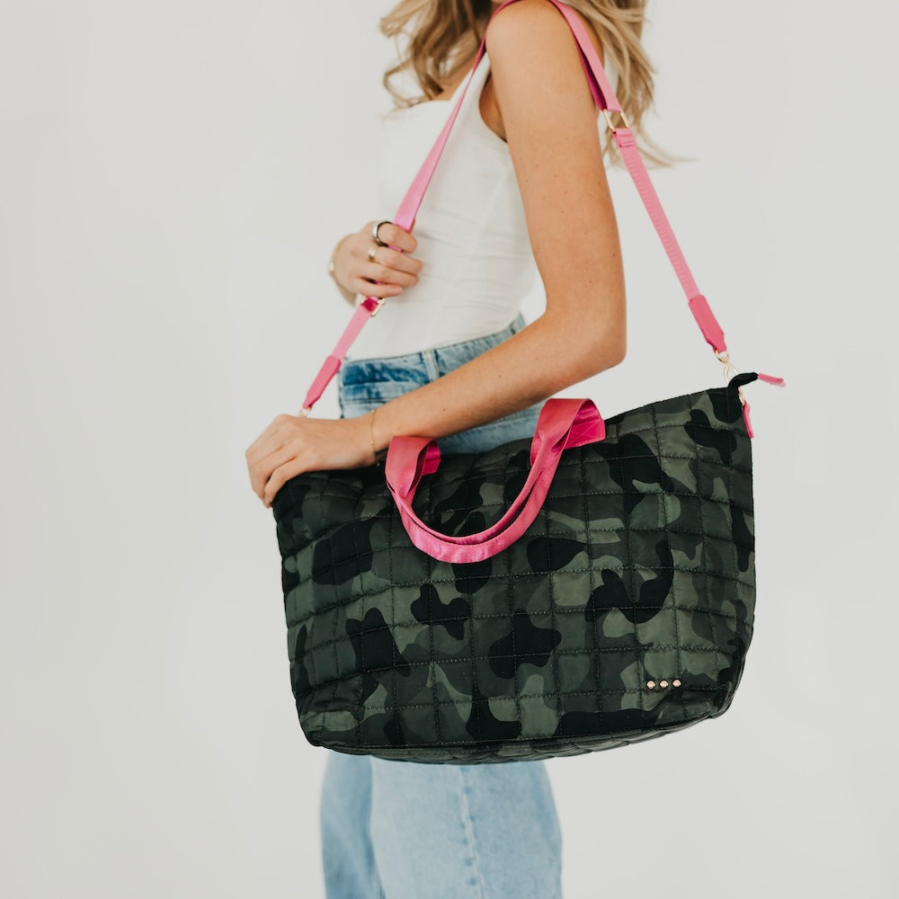 Day Dreamer Quilted Tote Bag-Tote Bag-Pretty Simple