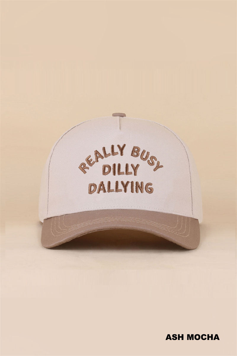 Really Busy Dilly Dallying Hat