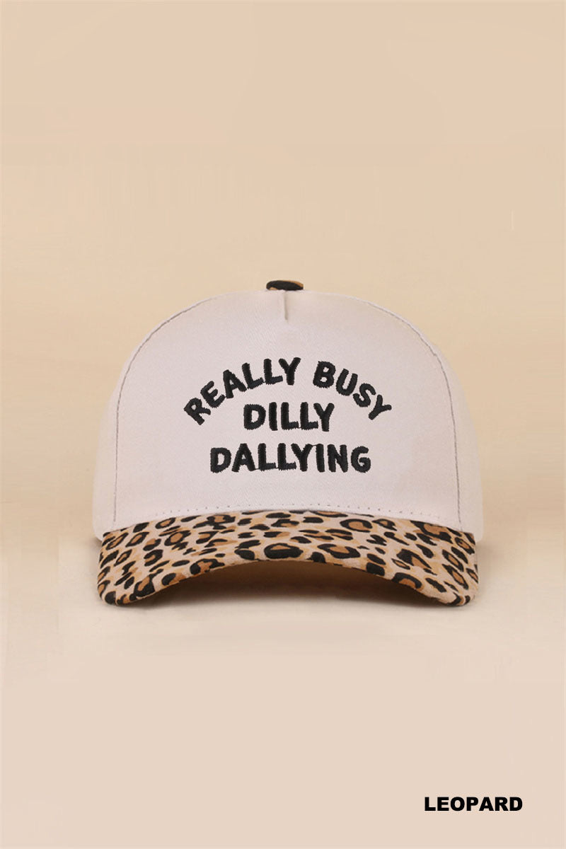 Really Busy Dilly Dallying Hat