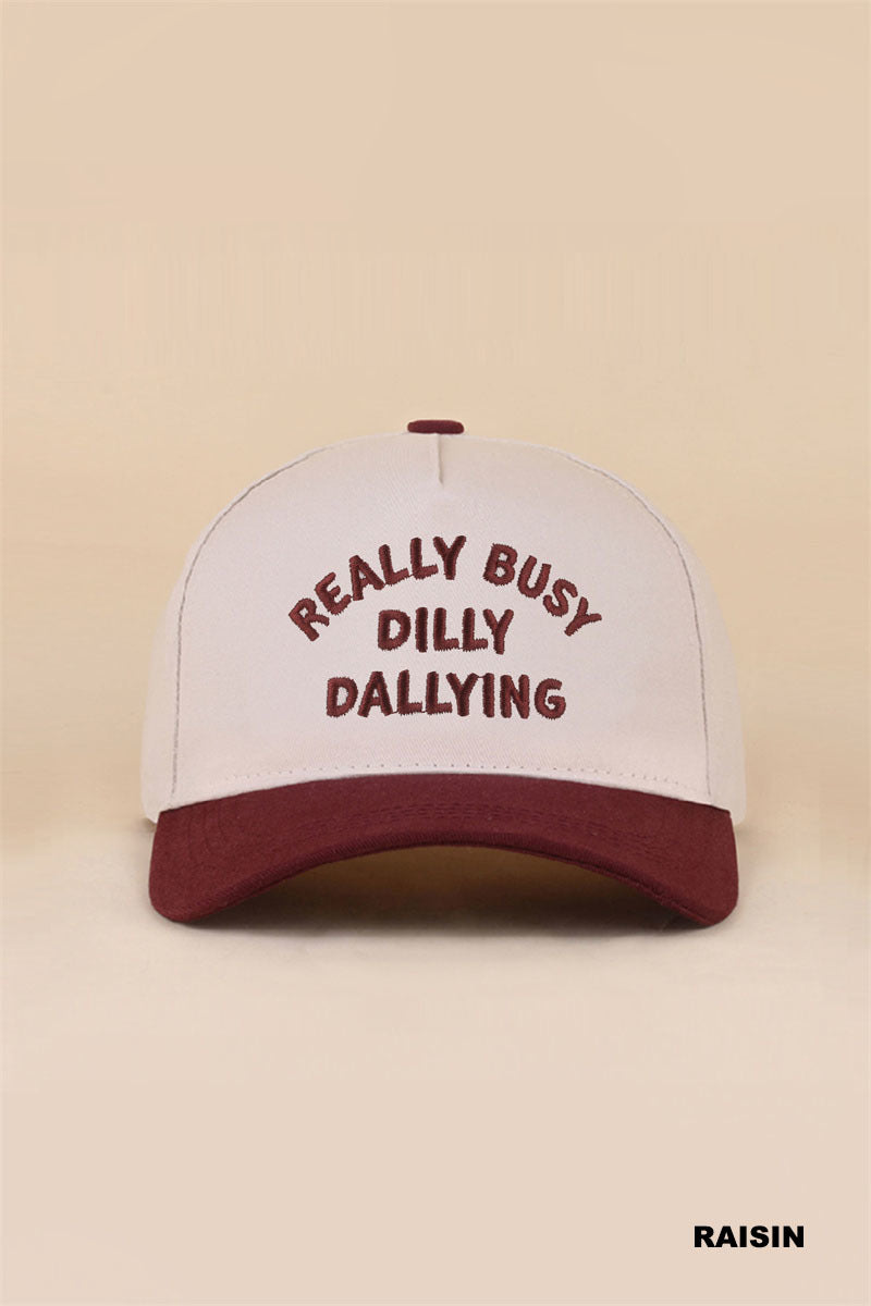 Really Busy Dilly Dallying Hat