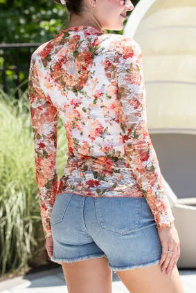 Ember Lace Sheer Top