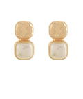 Square Dome Shape Earrings