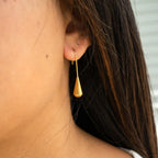 18K Stainless Steel Drop Earrings