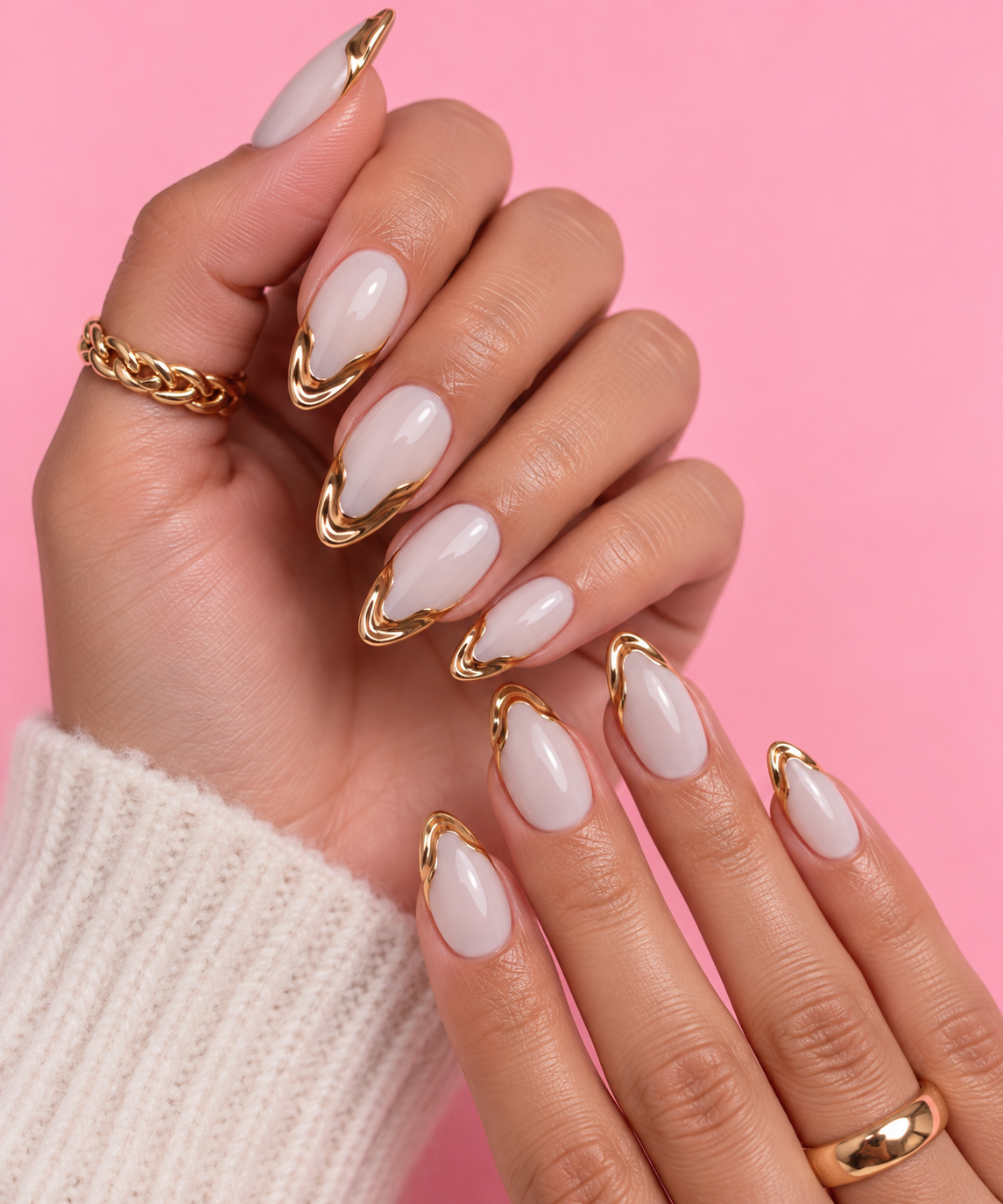 Metallic Drip (Mid Length)