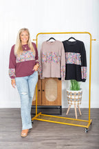 Floral Tour Top