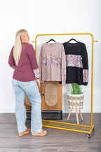 Floral Tour Top