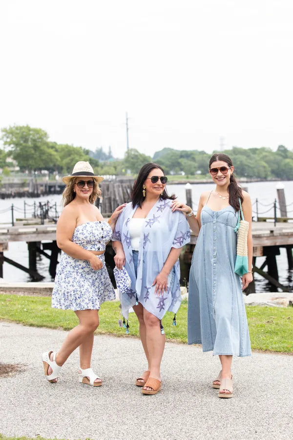 Good Energy Denim Maxi Dress