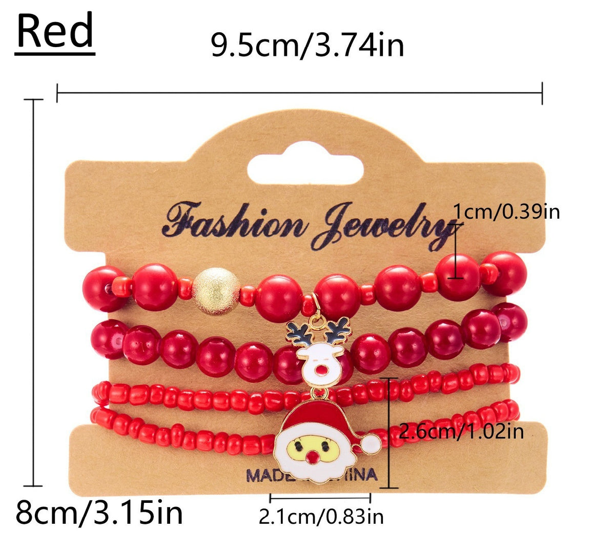Christmas Bracelets Set