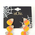 Halloween 3 Candy Corn Drop Earring