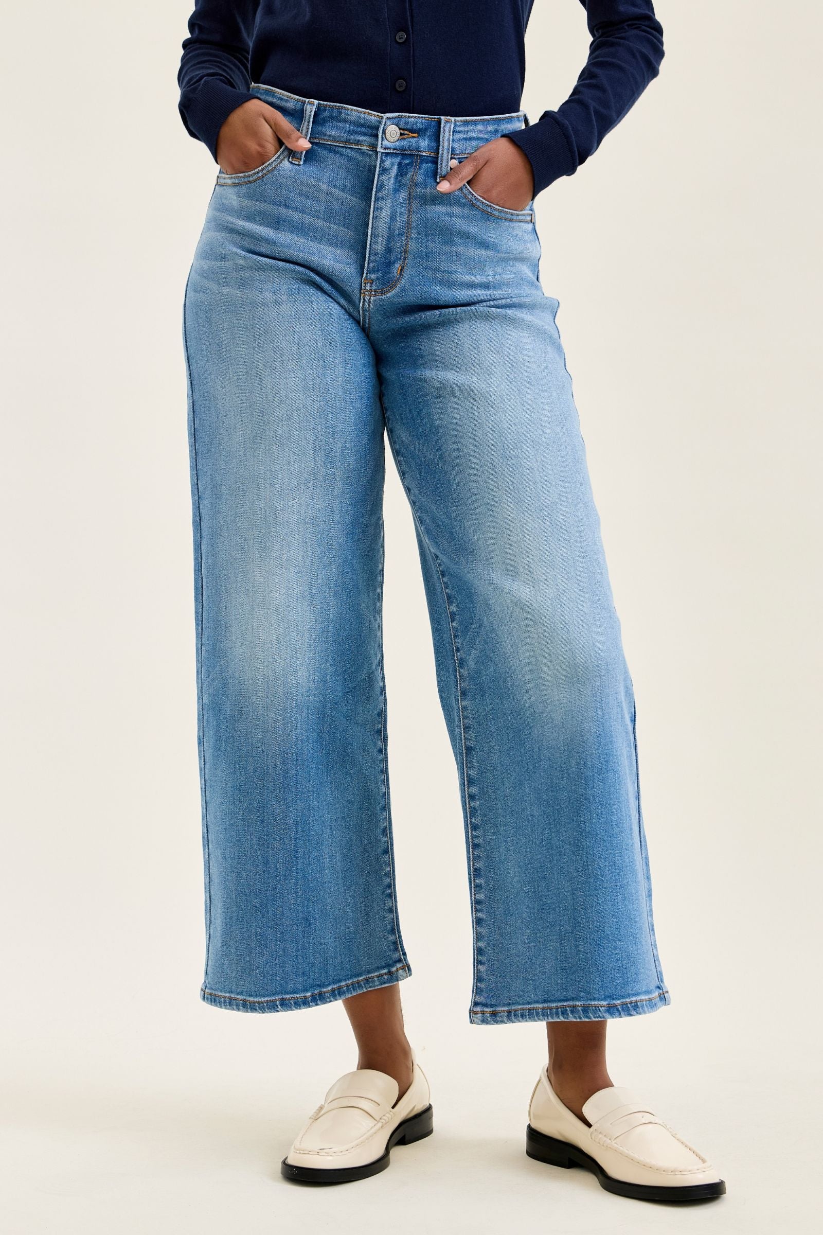 The Claudia Ankle Wide Judy Blue Jeans