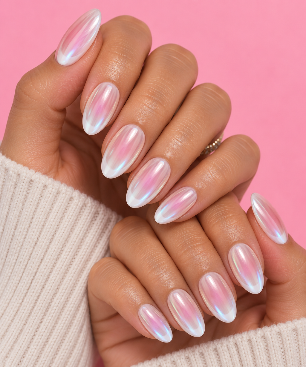 Pink Halo (medium Length)