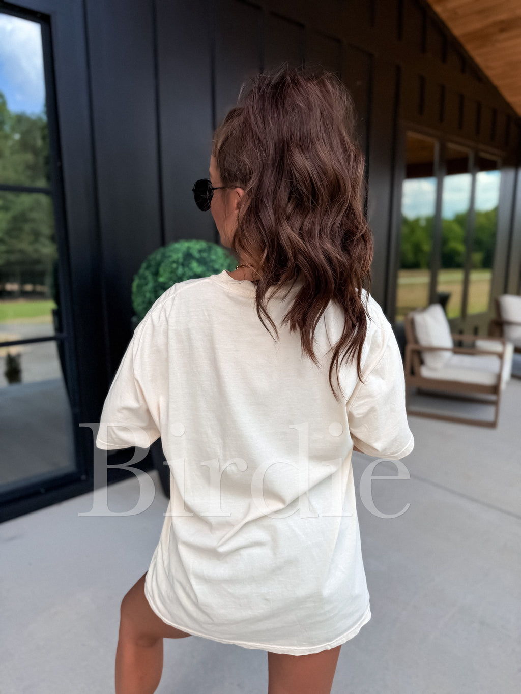 Polka Dot FALL Graphic Tee on Ivory