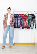 The Dotty Long sleeve Cardigan