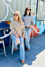 Sunny Days Striped Pullover