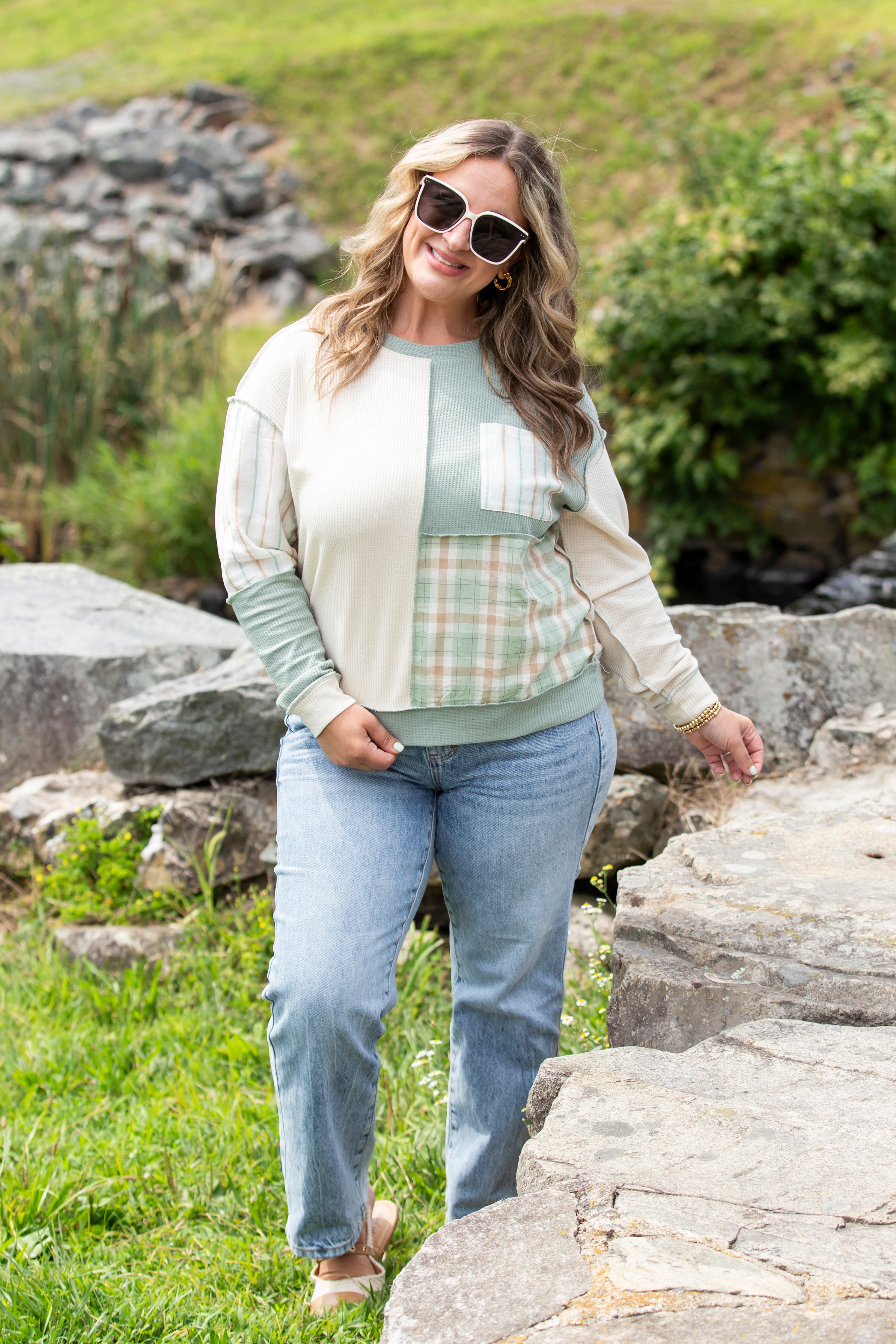 Threaded Harmony Top