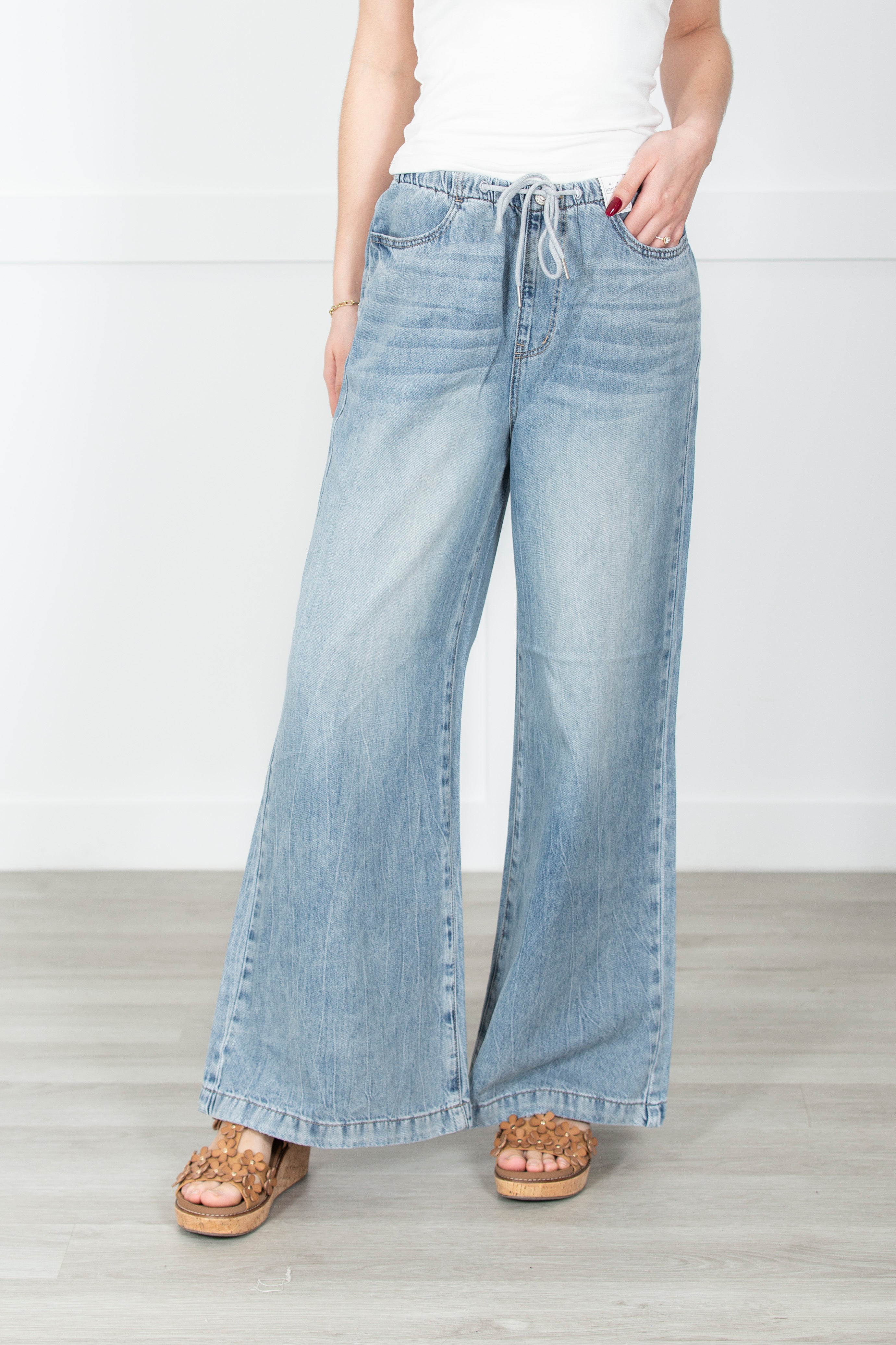 The Shauna Judy Blue Palazzo