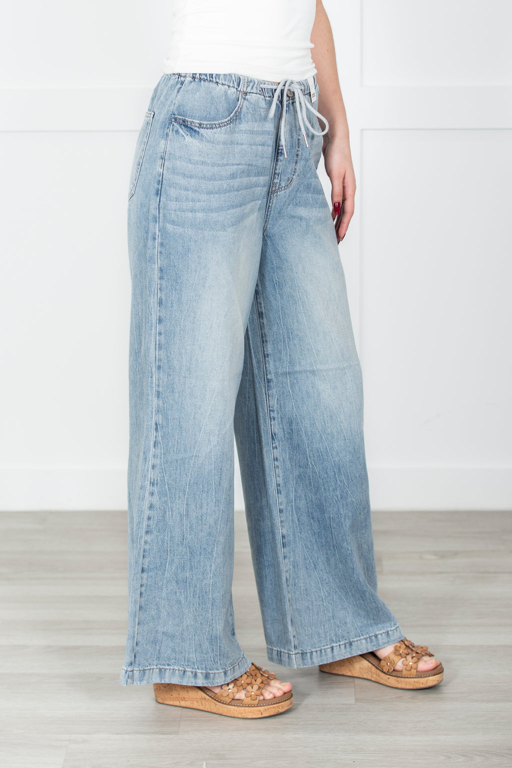 The Shauna Judy Blue Palazzo