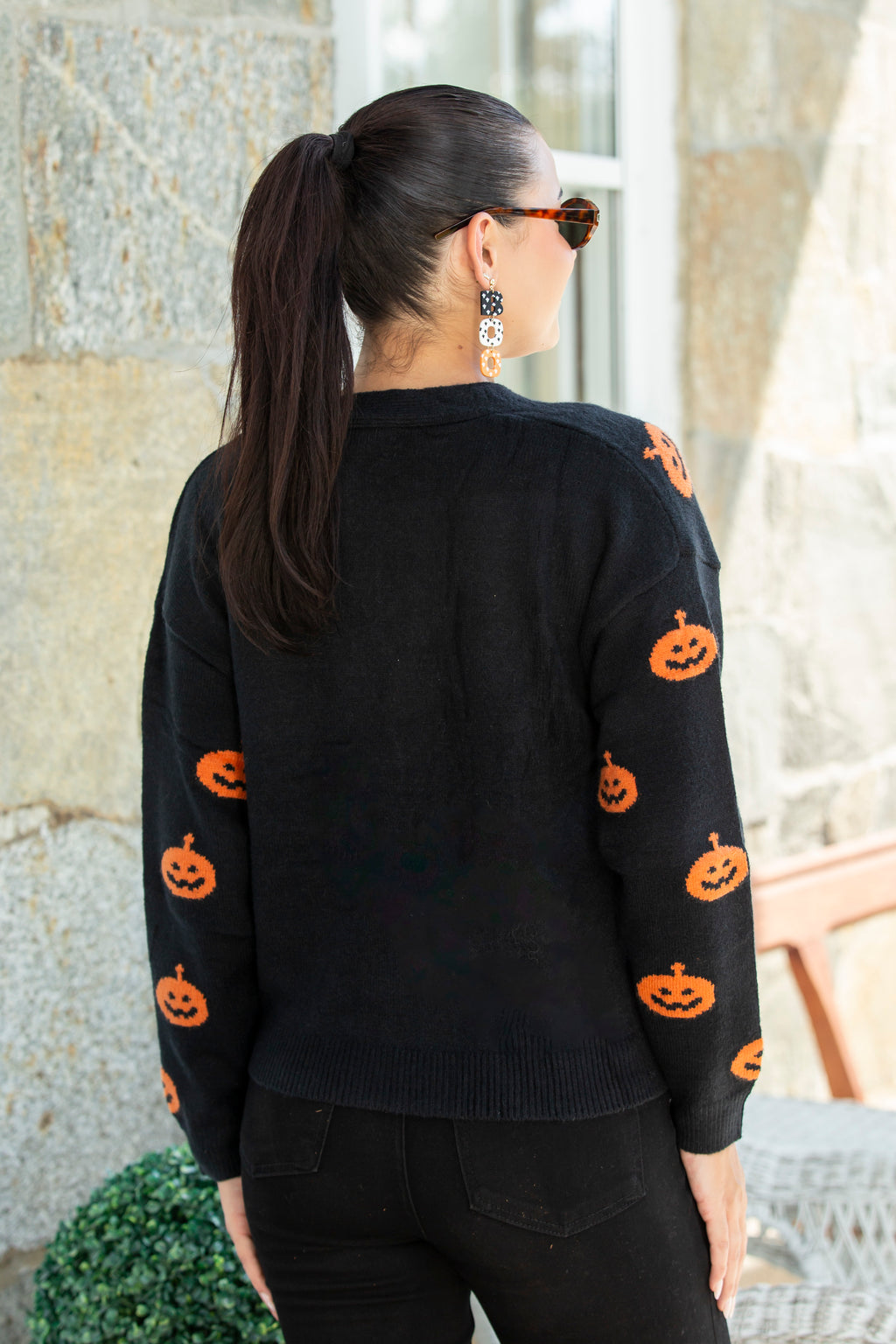 Jack O Lantern Lane Cardigan