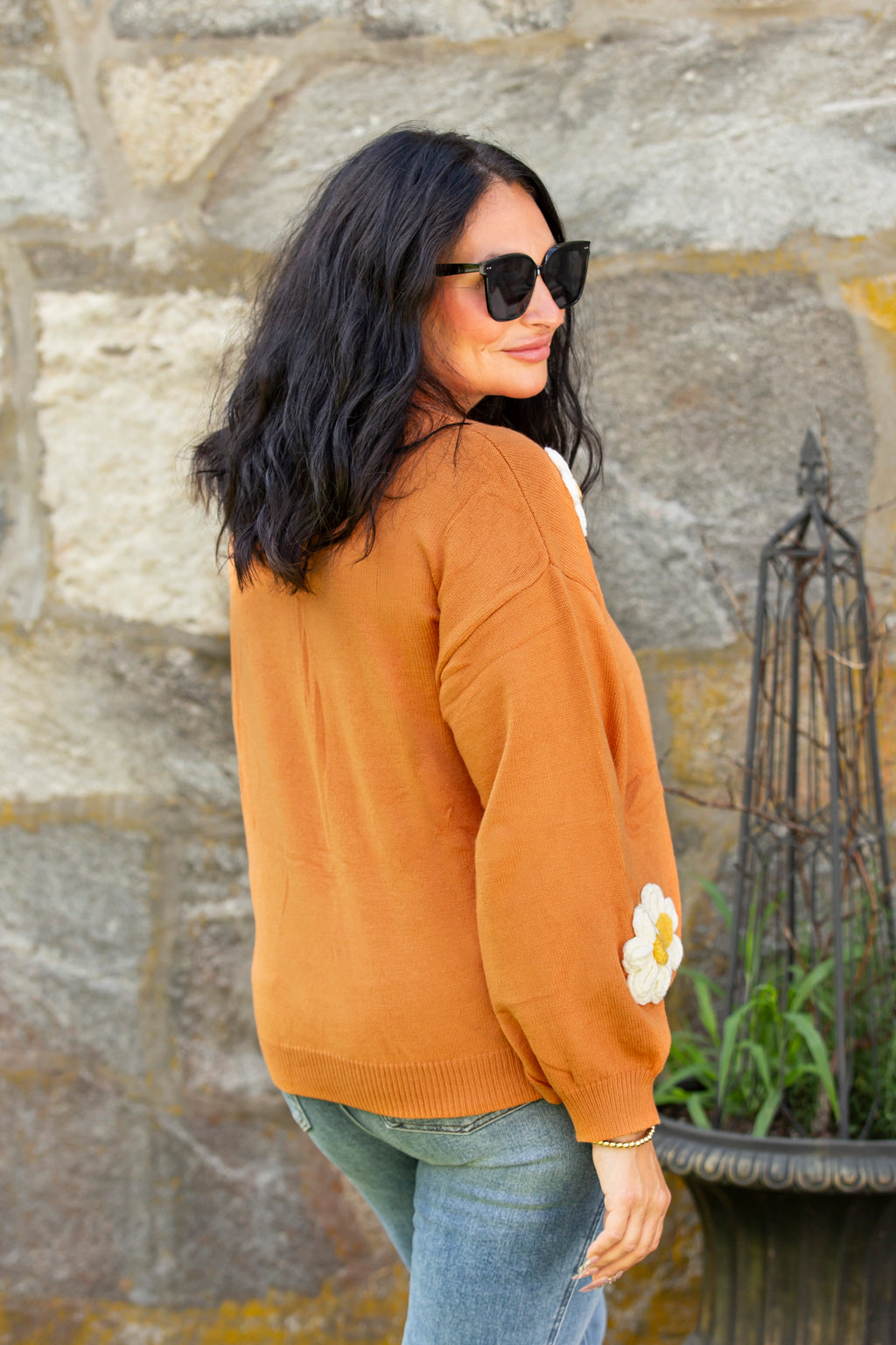 Autumn Blossom Sweater